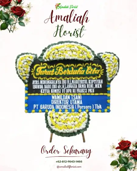 Papan Bunga Duka Giriwono